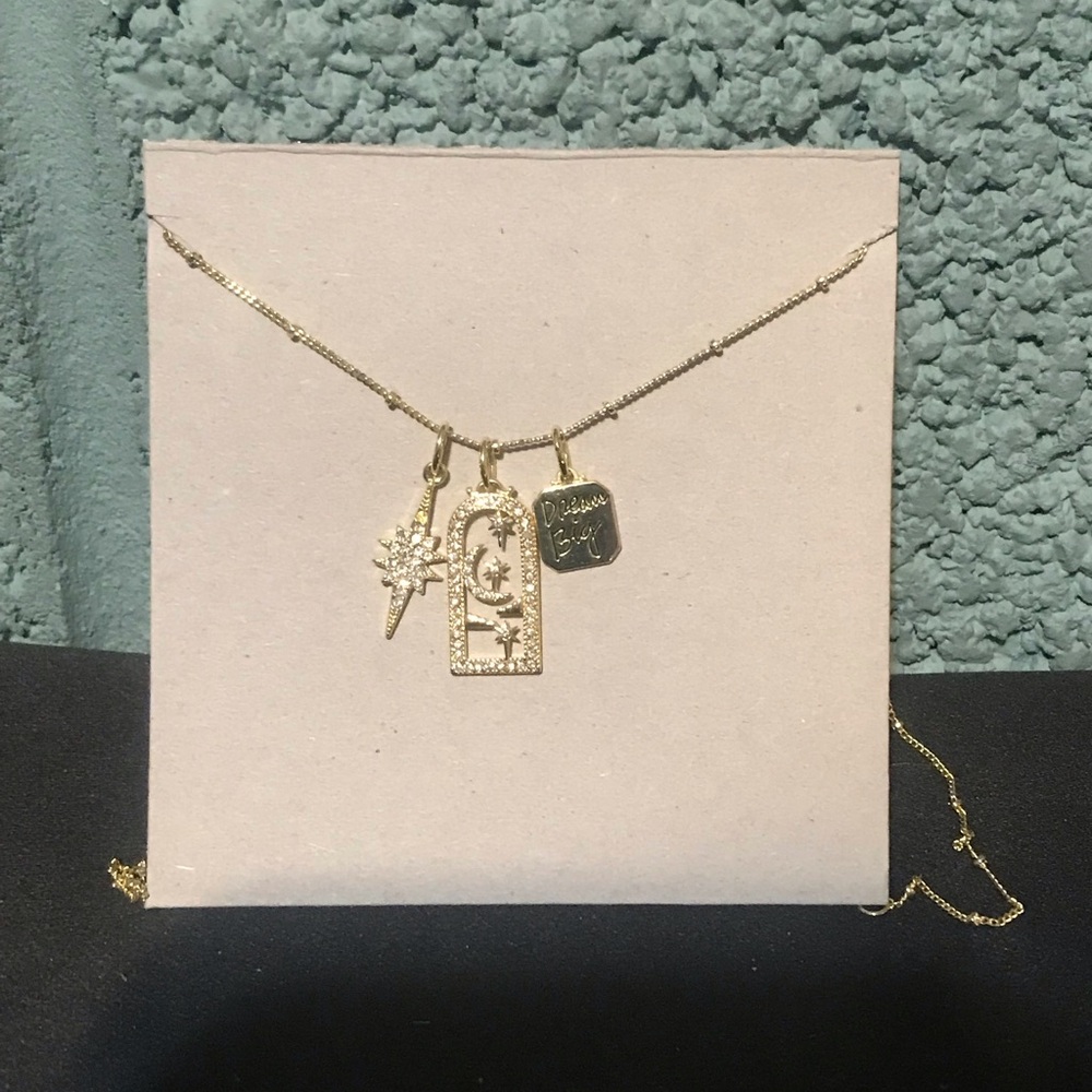 Gold Charm Necklace